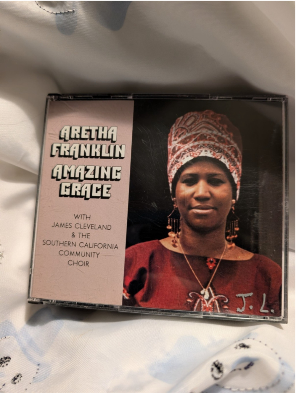 Aretha Franklin Amazing Grace 2 CD Set Atlantic 2-906-2 USA Gospel Soul